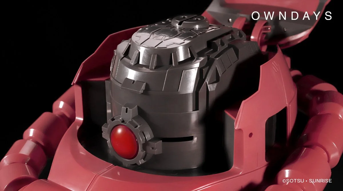 【送料込み】OWNDAYS ZAKU HEADCASE Unboxing The Principality of Zeon X Owndays Zaku Head Case